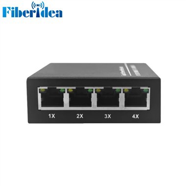 4 Ports Media Converter